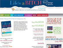 Tablet Screenshot of lifesabitchchangecareers.com